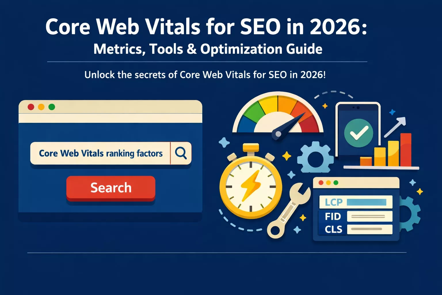 Core Web Vitals for SEO in 2026: Metrics, Tools & Optimization Guide